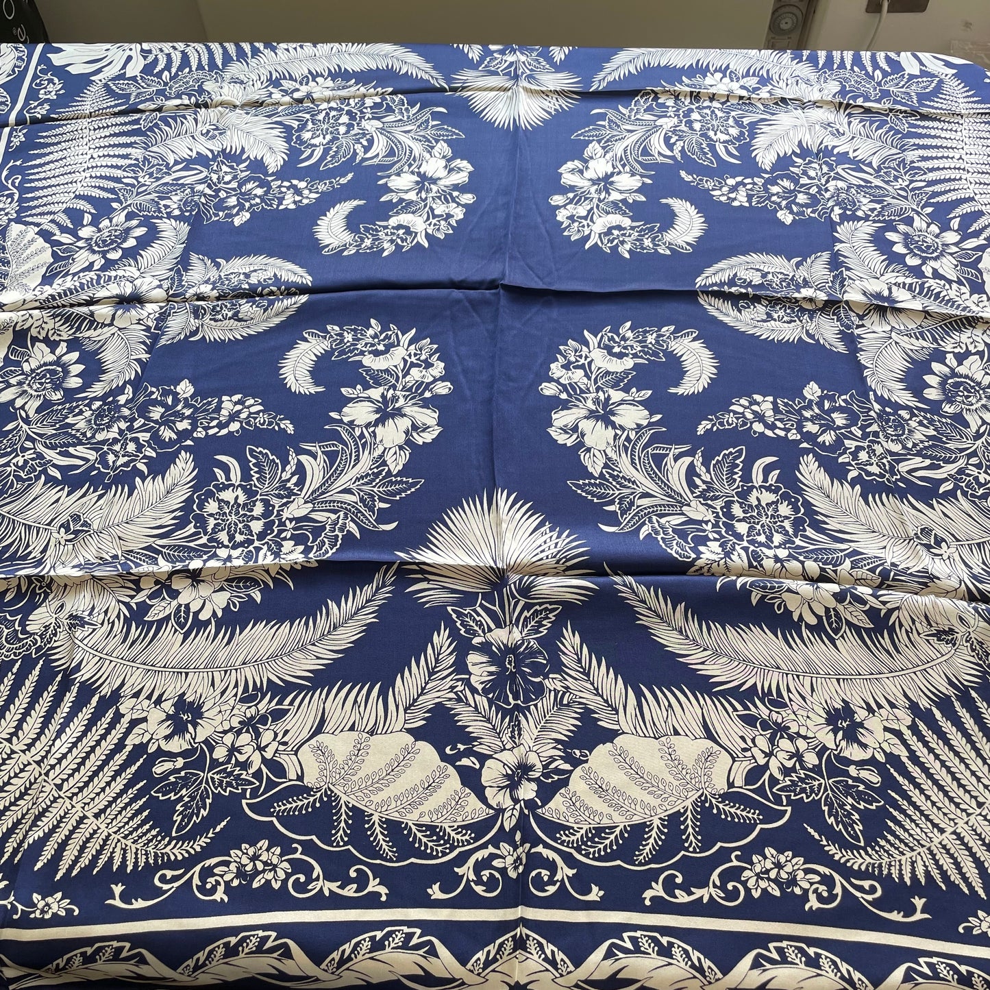 100% Pure Mulberry Silk Multicolour Handmade Large Silk Scarf 43"- The Blue