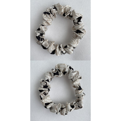 100% Pure Mulberry Silk Small Elastic Hair Scrunchie - Pure Silk Hair Scrunchie/hair Accessory-The unique Small hair Scrunchie