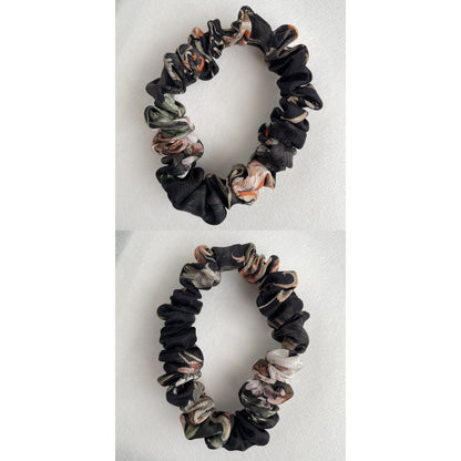 100% Pure Mulberry Silk Small Elastic Hair Scrunchie - Pure Silk Hair Scrunchie/hair Accessory-The unique Small hair Scrunchie