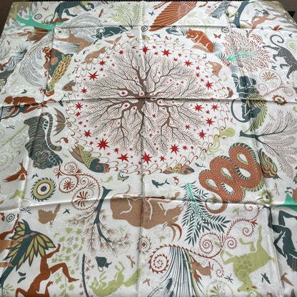 Exquisite Duo-Colour Mulberry 43” Silk Scarf: Hand-Rolled Edge, 6A Grade - The Olympias