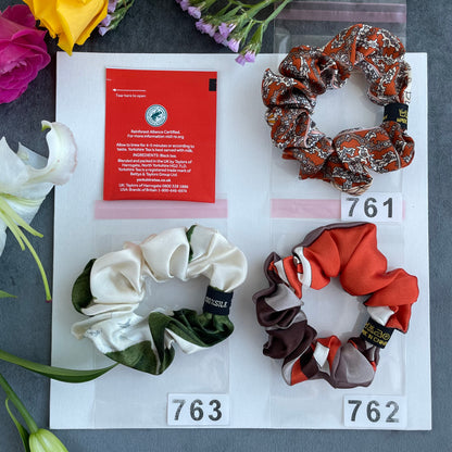 100% Pure Mulberry Silk Small Elastic Hair Scrunchie - Pure Silk Hair Scrunchie/hair Accessory-The Unique One