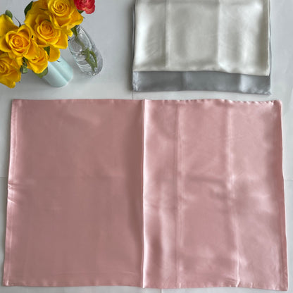 100% Pure Mulberry Silk Pillowcases - 19mm Silk Pillowcases-The Perfect Pink