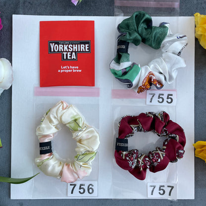 100% Pure Mulberry Silk Small Elastic Hair Scrunchie - Pure Silk Hair Scrunchie/hair Accessory-The Unique One