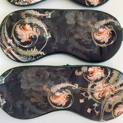 100% Mulberry Silk Ultra Soft Silk Filled Silk Eye Mask - Ideal Silk Sleep Eye Mask-The Flowers