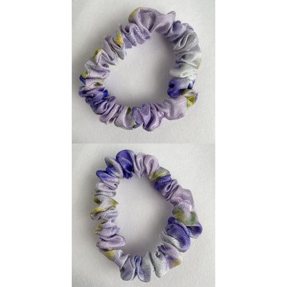 100% Pure Mulberry Silk Small Elastic Hair Scrunchie - Pure Silk Hair Scrunchie/hair Accessory-The unique Small hair Scrunchie
