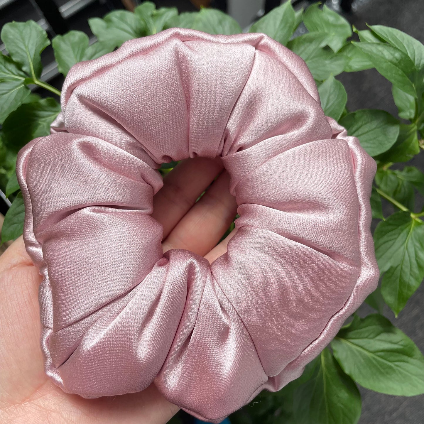 Luxury Oversized Puffy Mulberry Silk Scrunchie | 30 Momme Silk Hair Tie | Premium Silk Hair Accessory Gift for Women