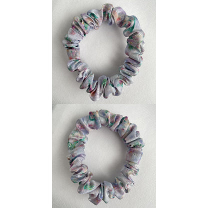 100% Pure Mulberry Silk Small Elastic Hair Scrunchie - Pure Silk Hair Scrunchie/hair Accessory-The unique Small hair Scrunchie