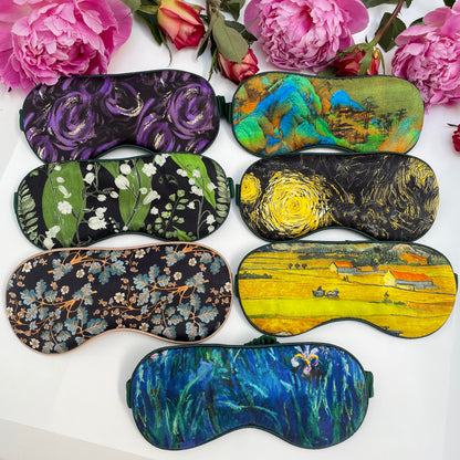 100% Mulberry Silk Eye Mask – Ultra-Soft, Breathable, and Elegant