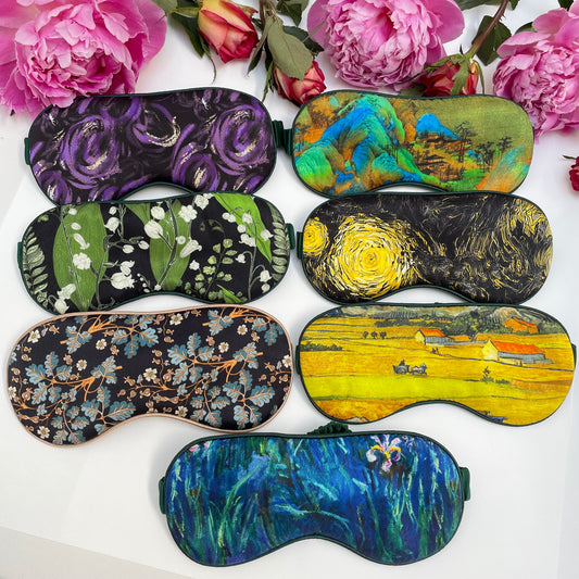 100% Mulberry Silk Eye Mask – Ultra-Soft, Breathable, and Elegant