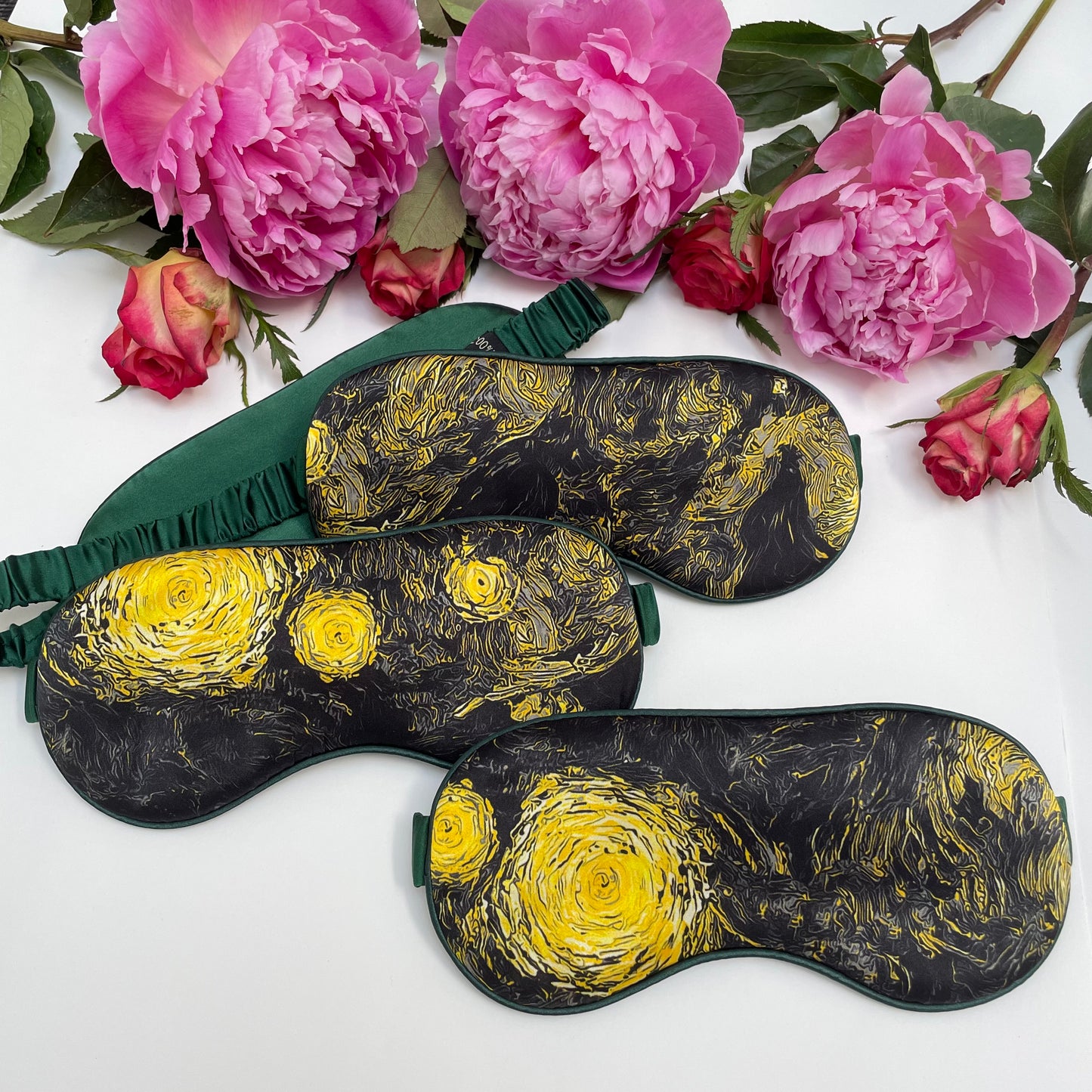 100% Mulberry Silk Eye Mask – Ultra-Soft, Breathable, and Elegant