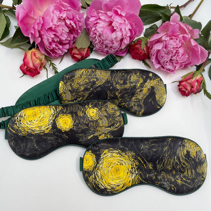 100% Mulberry Silk Eye Mask – Ultra-Soft, Breathable, and Elegant