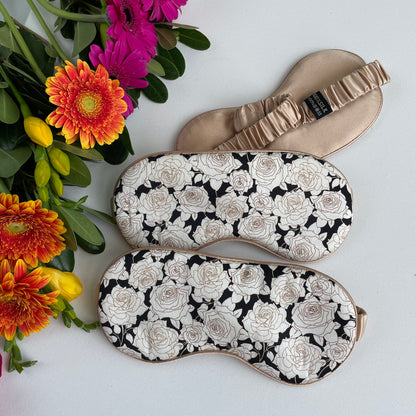 100% Mulberry Silk Eye Mask – Ultra-Soft, Breathable, and Elegant