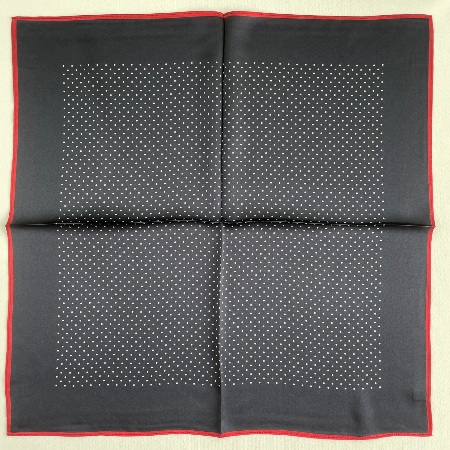 100% Pure Silk Multicolour Small Silk Scarf -The Royal Dots