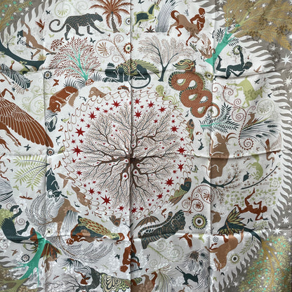 Exquisite Duo-Colour Mulberry 43” Silk Scarf: Hand-Rolled Edge, 6A Grade - The Olympias