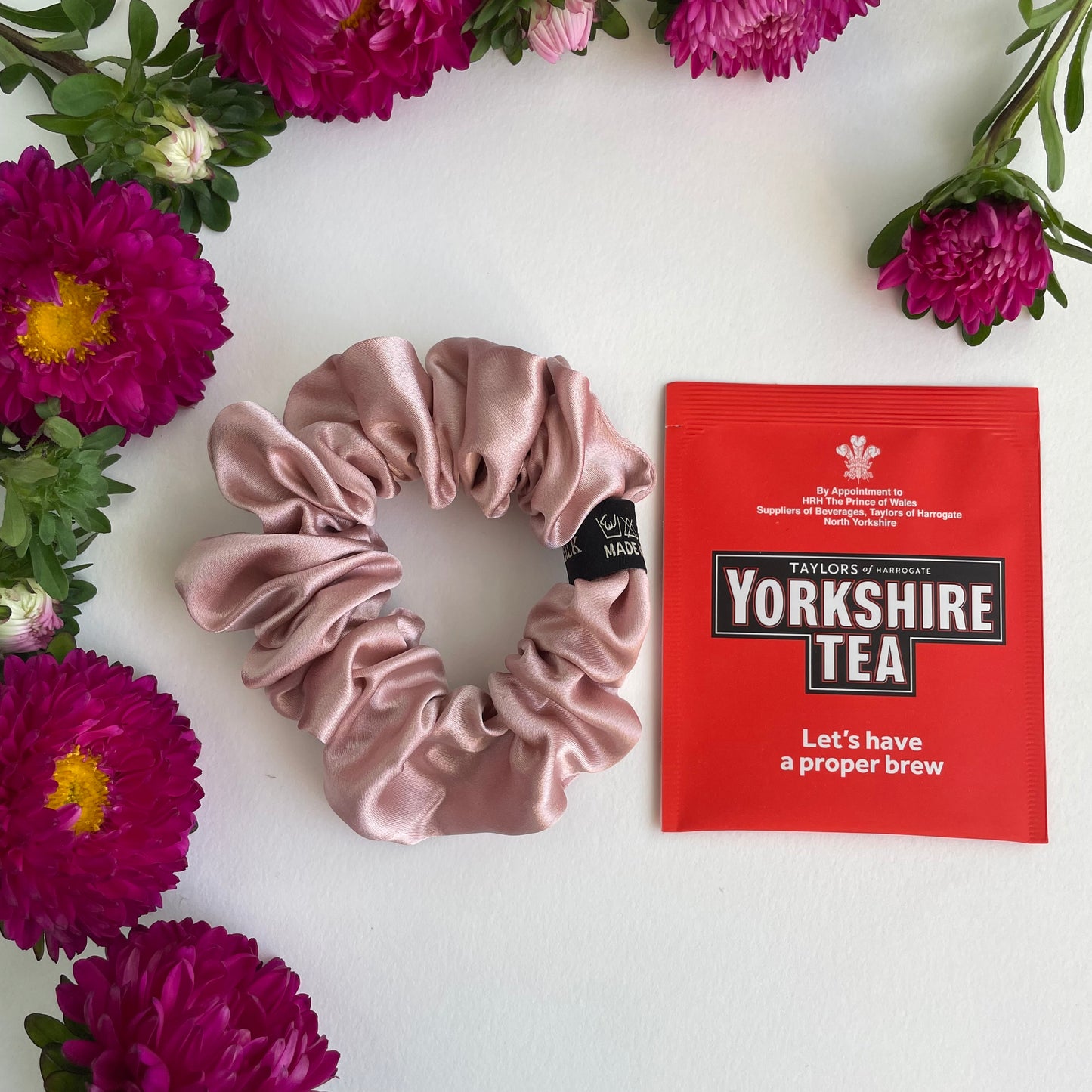 100% Pure Mulberry Silk Small Elastic Hair Scrunchie - Pure Silk Hair Scrunchie/hair Accessory-The Christmas