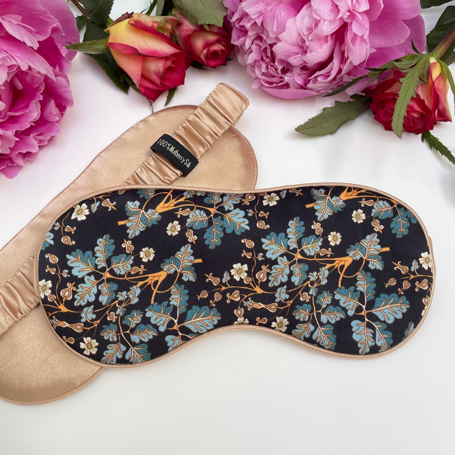 100% Mulberry Silk Eye Mask – Ultra-Soft, Breathable, and Elegant