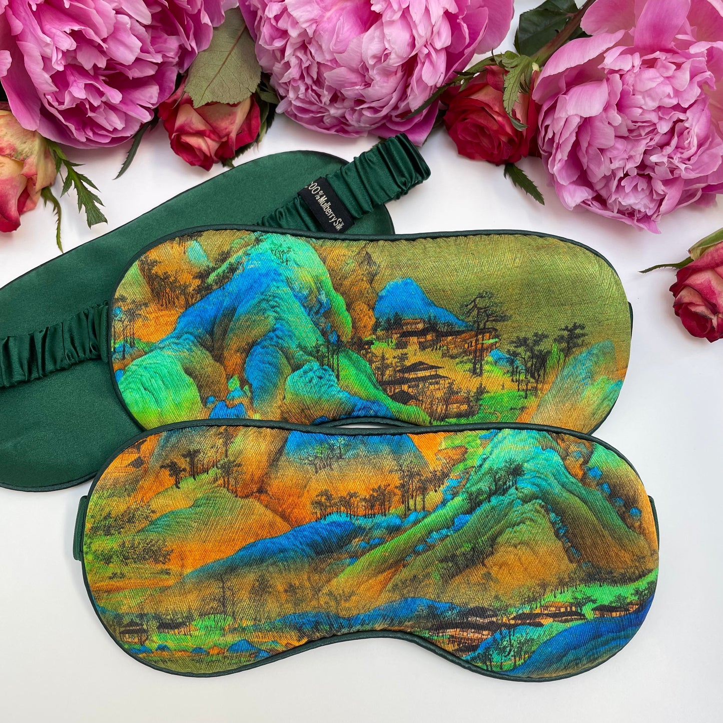 100% Mulberry Silk Eye Mask – Ultra-Soft, Breathable, and Elegant