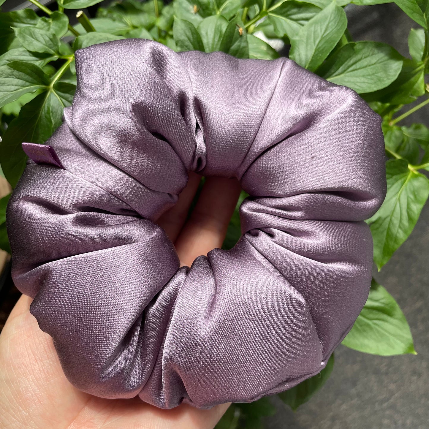 Luxury Oversized Puffy Mulberry Silk Scrunchie | 30 Momme Silk Hair Tie | Premium Silk Hair Accessory Gift for Women