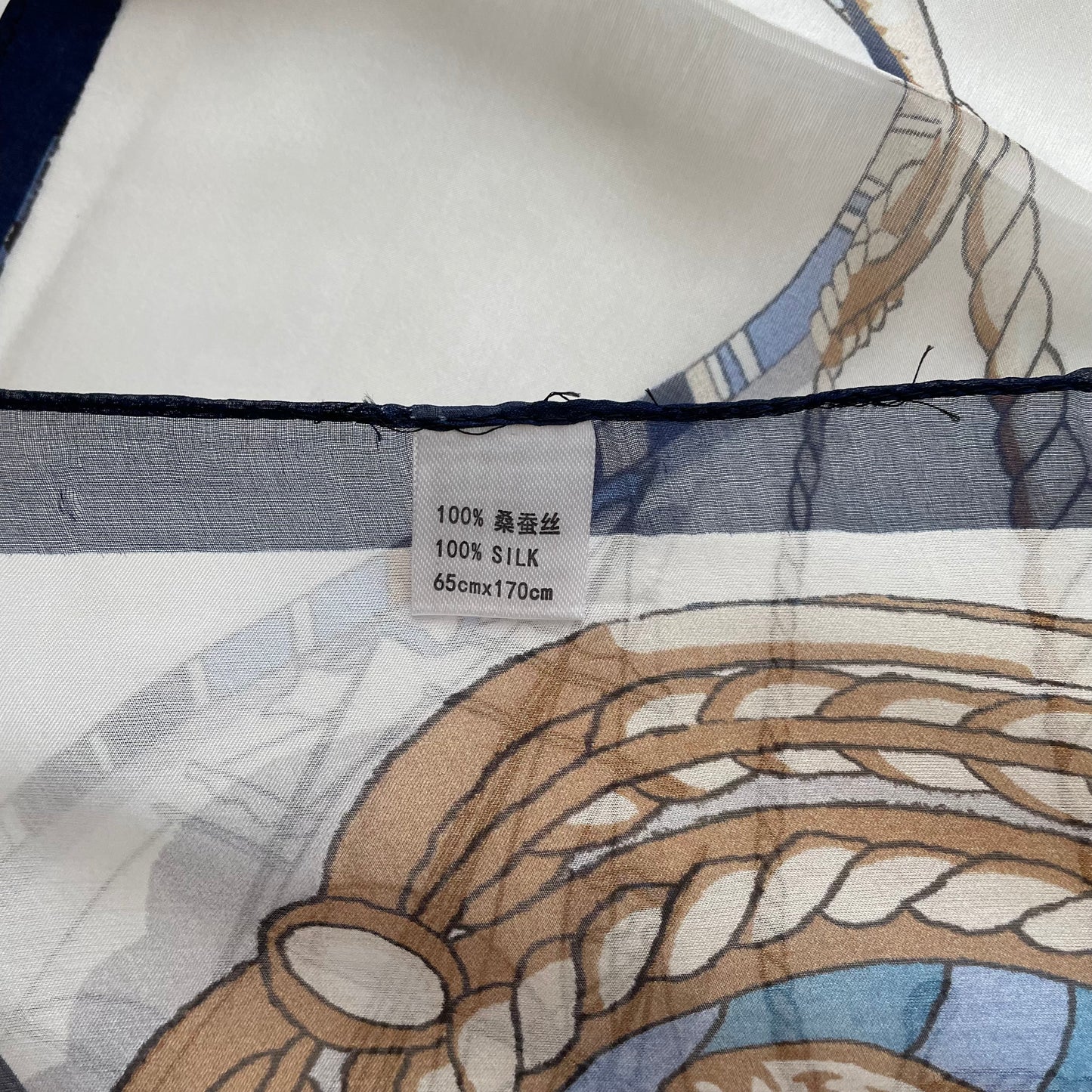 100% Pure Silk Multicolour long Silk Scarf / Headscarf-The Sealing