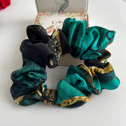 100% Pure Mulberry Silk Small Elastic Hair Scrunchie - Pure Silk Hair Scrunchie/hair Accessory-The Unique One