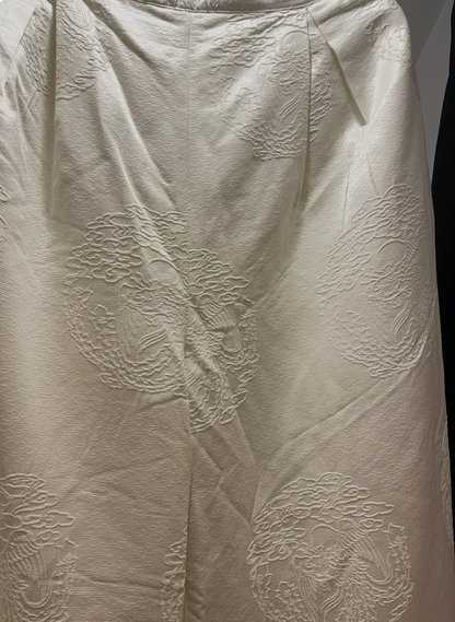 100% Pure Mulberry Silk Black Wide leg Pants